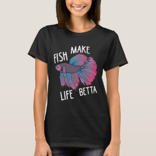 Camiseta Peixes Esplendores Fazem Vida Betta