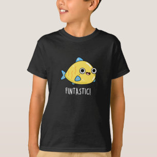 Camiseta Peixes Fintásticos Engraçados Escuros BG