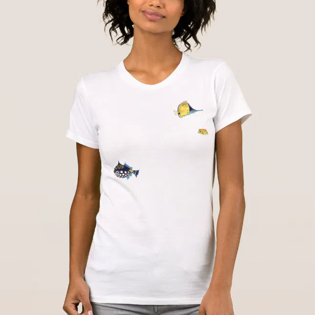 Desenho de T-shirt moderna pintado e colorido por Usuário não