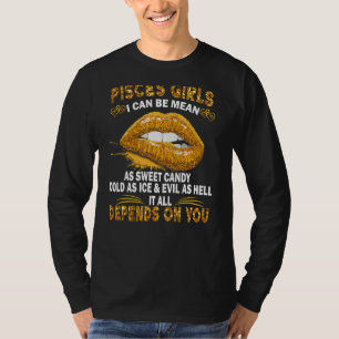 Camiseta Peixes Garota, Eu Posso Ser Tão Doce Quanto O Doci