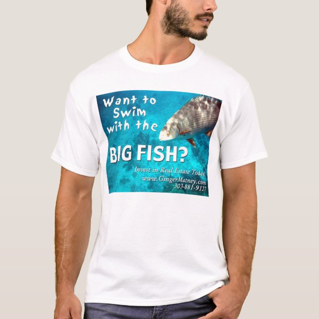 Camiseta Peixes grandes (Frente)