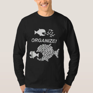 Camiseta Peixes Grandes Pequenos Peixes Pro Union Graphic O