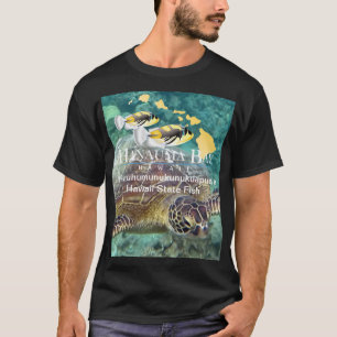 Camiseta Peixes Humuhumunukunukuapua'a do estado de Havaí