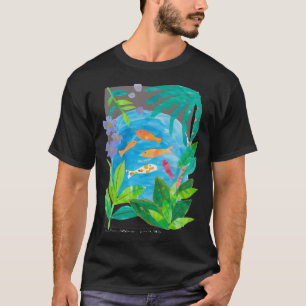Camiseta Peixes Koi nos Jardins Botânicos