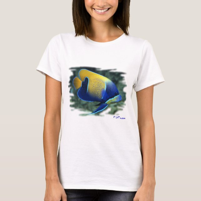 Camiseta Peixes majestosos do anjo (Frente)