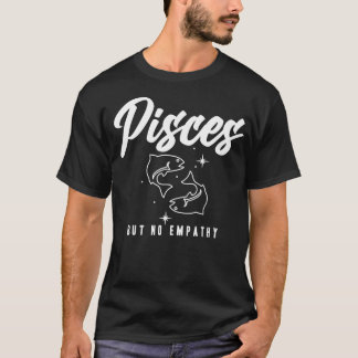 Camiseta Peixes, mas sem empatia