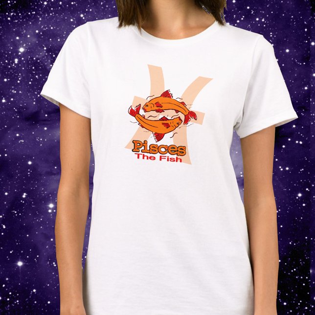 Camiseta Peixes O Peixe zodiac (Criador carregado)