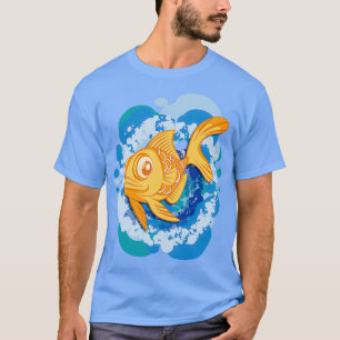 Camiseta Peixes ourosV2