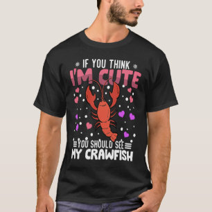 Camiseta Peixes-Rastango Dia de os namorados De Coração Par