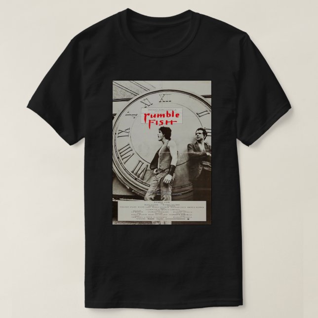 Camiseta Peixes Rumble 1983 (Frente do Design)