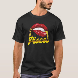 Camiseta Peixes Símbolo de Astrologia Horoscópio Zodiac Sin