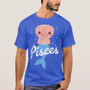 Camiseta Peixes Sinais Zodiosos Fatos Peixes Engraçados Hor