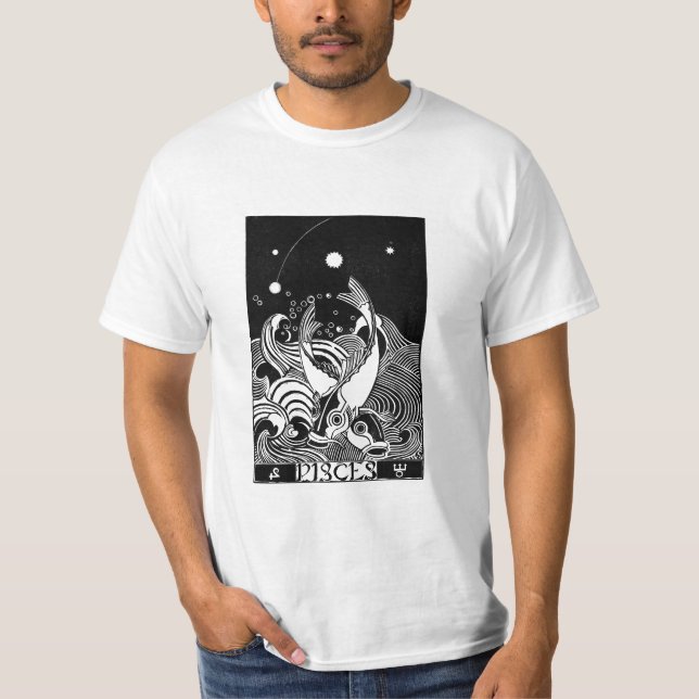 Camiseta Peixes - Sinal Zodiac (Frente)