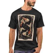 Peixes - T-Shirt Celestial Zodiac Art