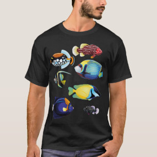Camiseta Peixes tropicais