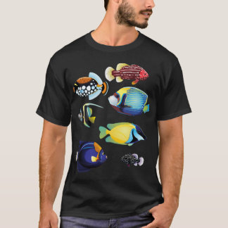 Camiseta Peixes tropicais