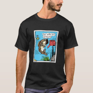 Camiseta Peixes Ultrapassados Porte de Água Pescada Novidad