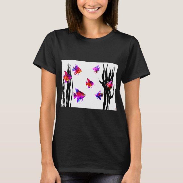 Camiseta Peixes Vermelhos (Frente)