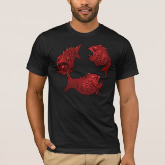 Camiseta Peixes vermelhos