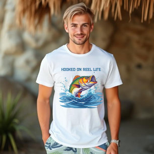Camiseta Peixes viciados em vida real