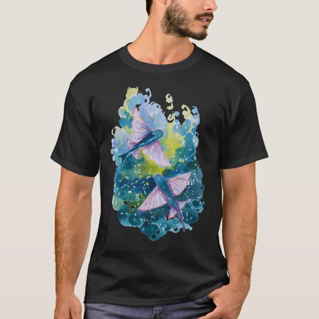 Camiseta Peixes voadores (Frente)