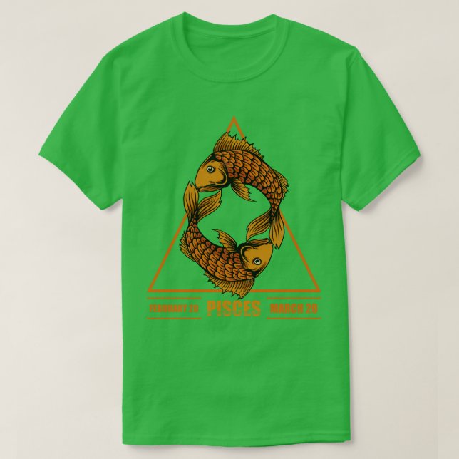 Camiseta Peixes Zodiac (Frente do Design)