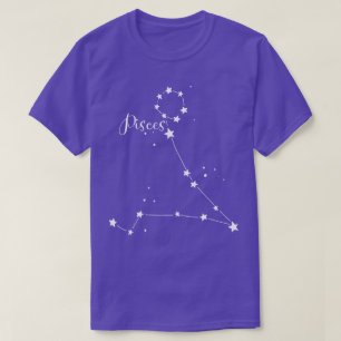 Camiseta Peixes Zodíaco Constelação T-shirt