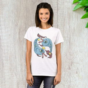Camiseta Peixes Zodíaco Peixe Celestial Astrologia