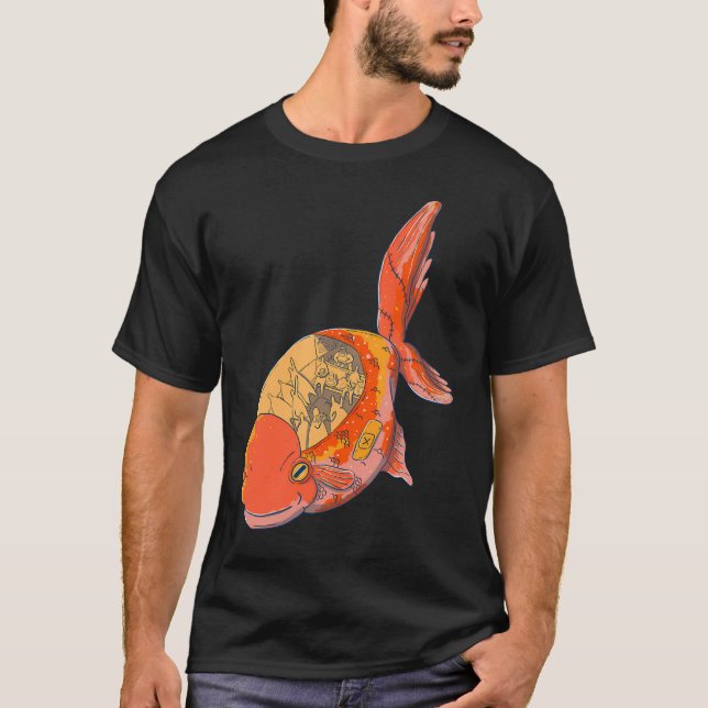Camiseta Peixinho dourado com SIA (Frente)