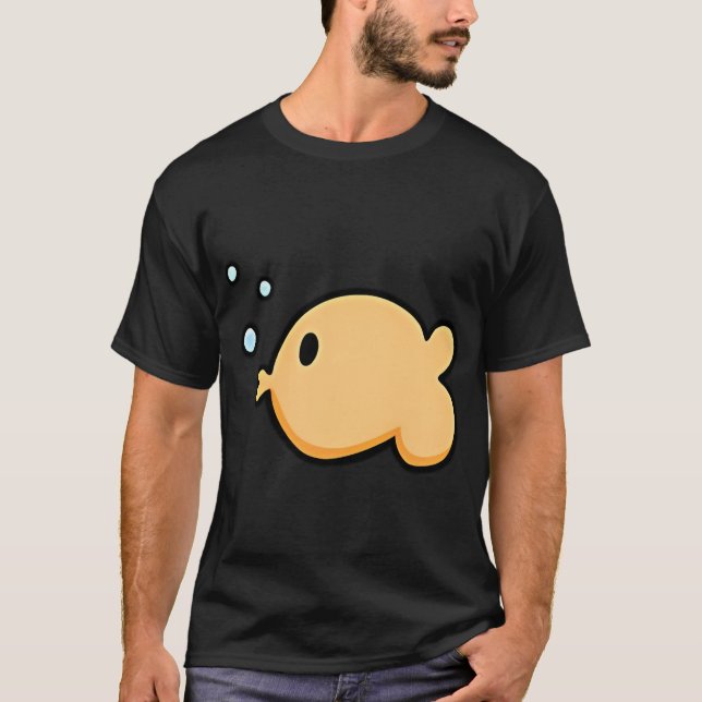 Camiseta Peixinho Dourado Fofo (Frente)