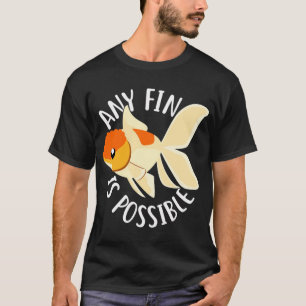 Camiseta Peixinho Dourado Qualquer Barbatana é Possível