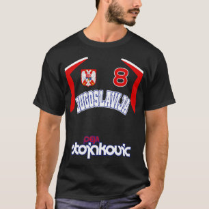 Camiseta Peja Stojakovic Retro Jugoslávia Euro Basbol F