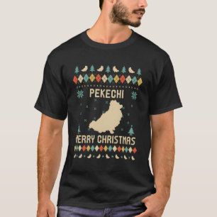 Camiseta Pekechi Funny Ugly Sweater Retro Para Chris