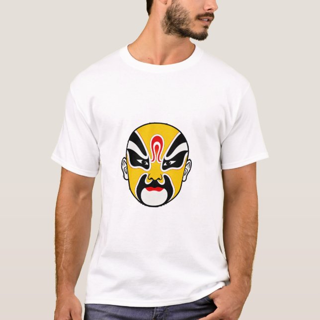 Camiseta Peking Opera Yellow Face T-Shirt (Frente)