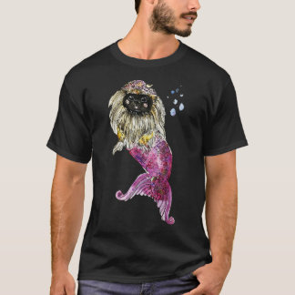 Camiseta Pekingese Mermaid
