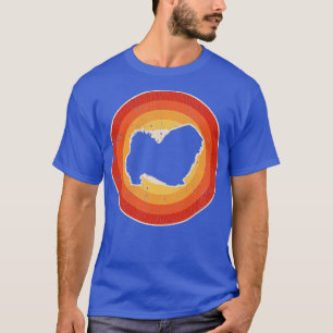 Camiseta Pekingese Sunset Retro para Homens Meninas Ki