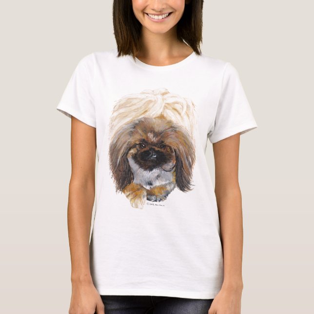 Camiseta Pekingese Tuffy (Frente)