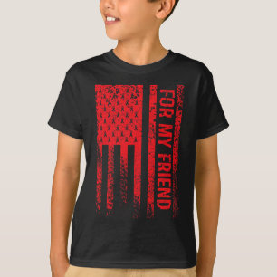 Camiseta Pela Conscientização do Câncer de Sangue do Meu Am