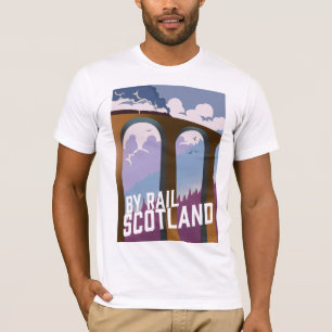 Camiseta Pela Ferrovia Escócia