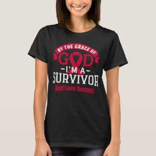 Camiseta Pela Graça do Sobrevivente de câncer de Sangue de 