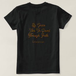 Camiseta Pela Graça Sois Salvos Efésios 2 Escritura