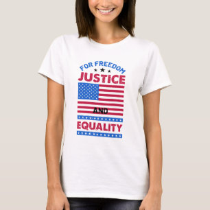 Camiseta Pela Liberdade, Justiça e Igualdade