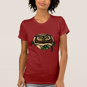 Camiseta Pela luz da coruja da lua