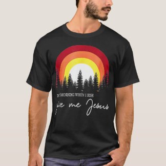 Camiseta Pela Manhã Quando Eu Subo, Dá-Me Jesus (7)