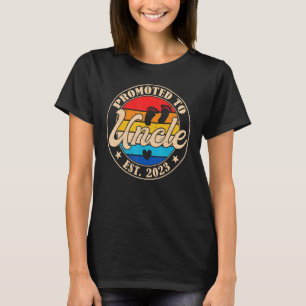 Camiseta Pela Primeira Vez Que O Tio Foi Promovido.
