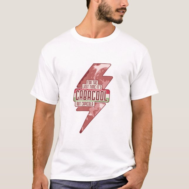 Camiseta PELA ÚLTIMA VEZ É GABAGOOL NÃO CAPICOLA T-Shi (Frente)