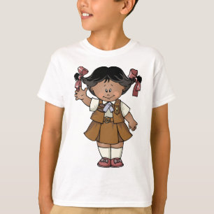 Camiseta Pele da obscuridade da brownie