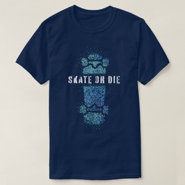 Camiseta Pele De skate Ou Skate Com Palha Em Pele (Frente do Design)