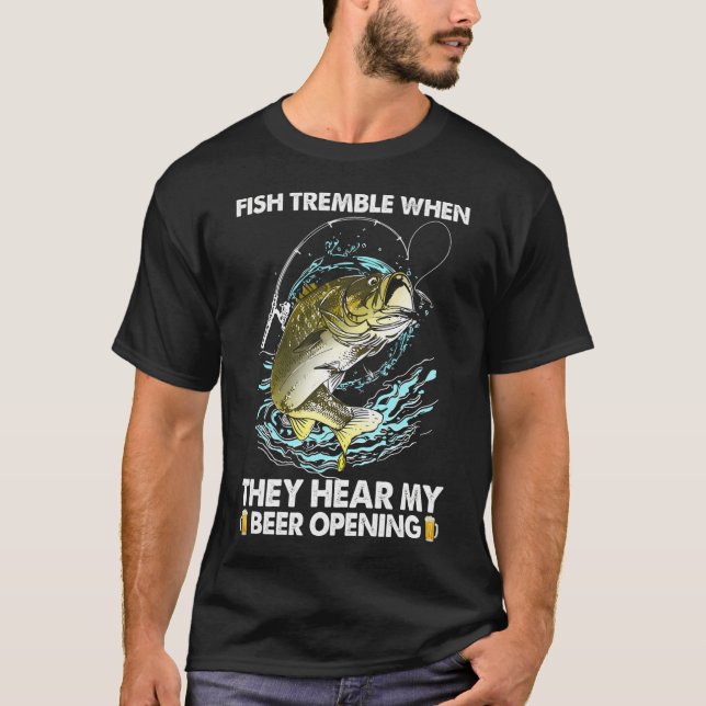Camiseta pele de truta marrom (Frente)