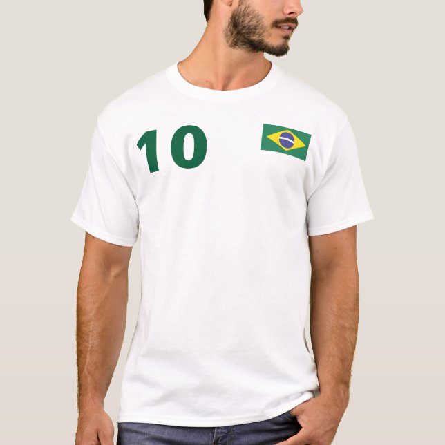 Camiseta Pele - deus do futebol (Frente)